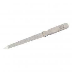 Alpen Saphir-Nagelfeile, Edelstahl, rostfrei, grob und fein, 13 cm 397069